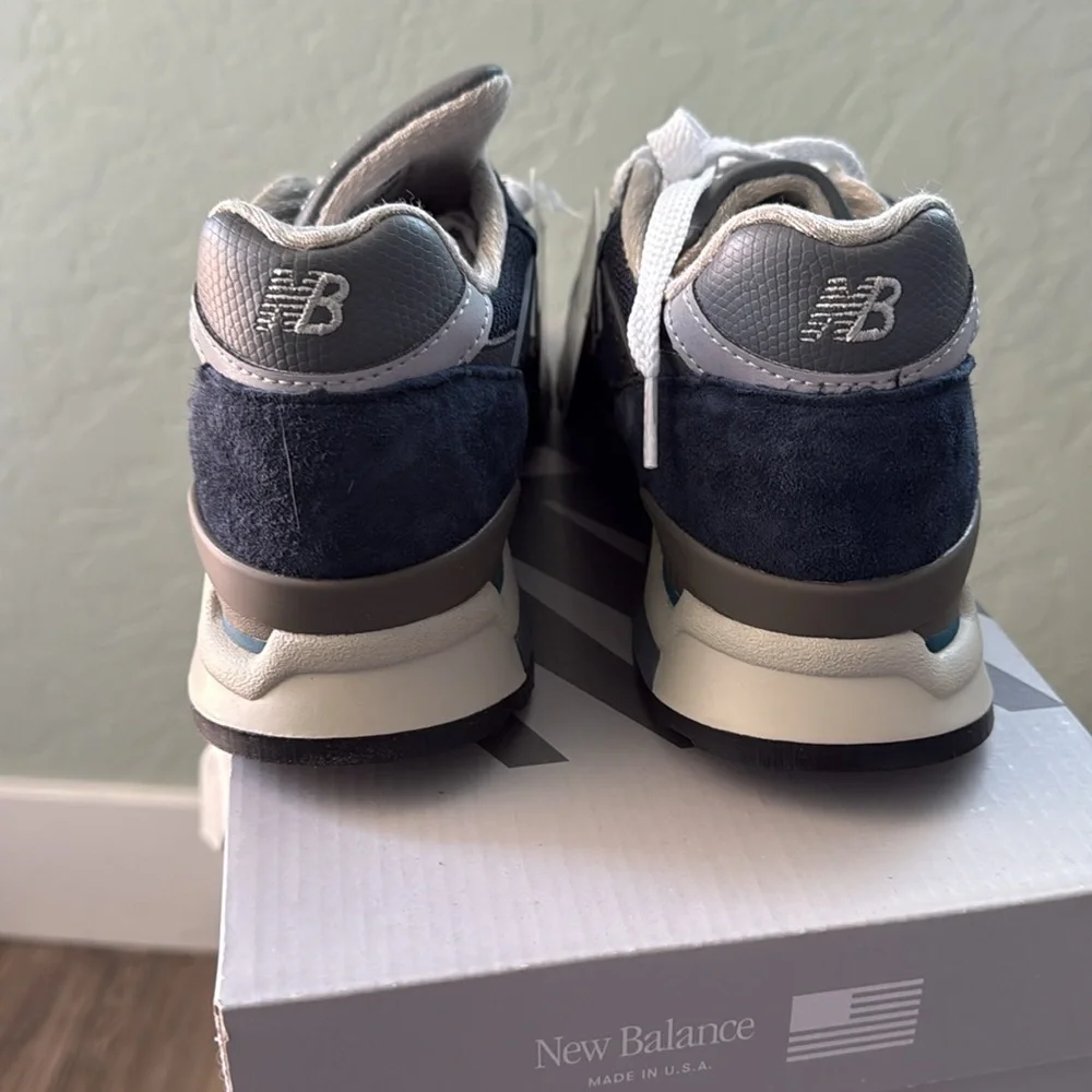 New Balance 998 navy/silver EU38 - Picture 5 of 7